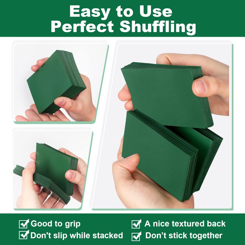 Fabmaker Green MTG Card Sleeves 200 Pack, Standard Card Sleeves Sturdy MTG Sleeves Matte Back Finish, Perfect Shuffling - Protect All Your Trading Cards Collectible Cards by Fabmaker, Never Tear - Image 4
