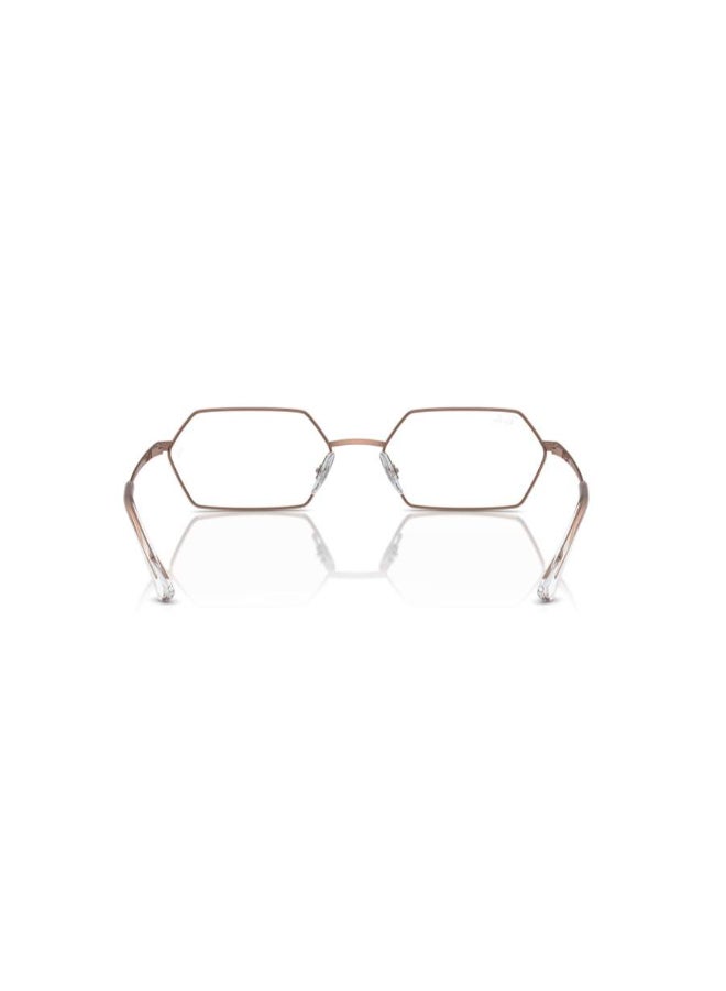 Ray-Ban Unisex Unisex Plastic Eyeglass Frames 2943 - Lens Size: 54 Mm - Copper - Image 4