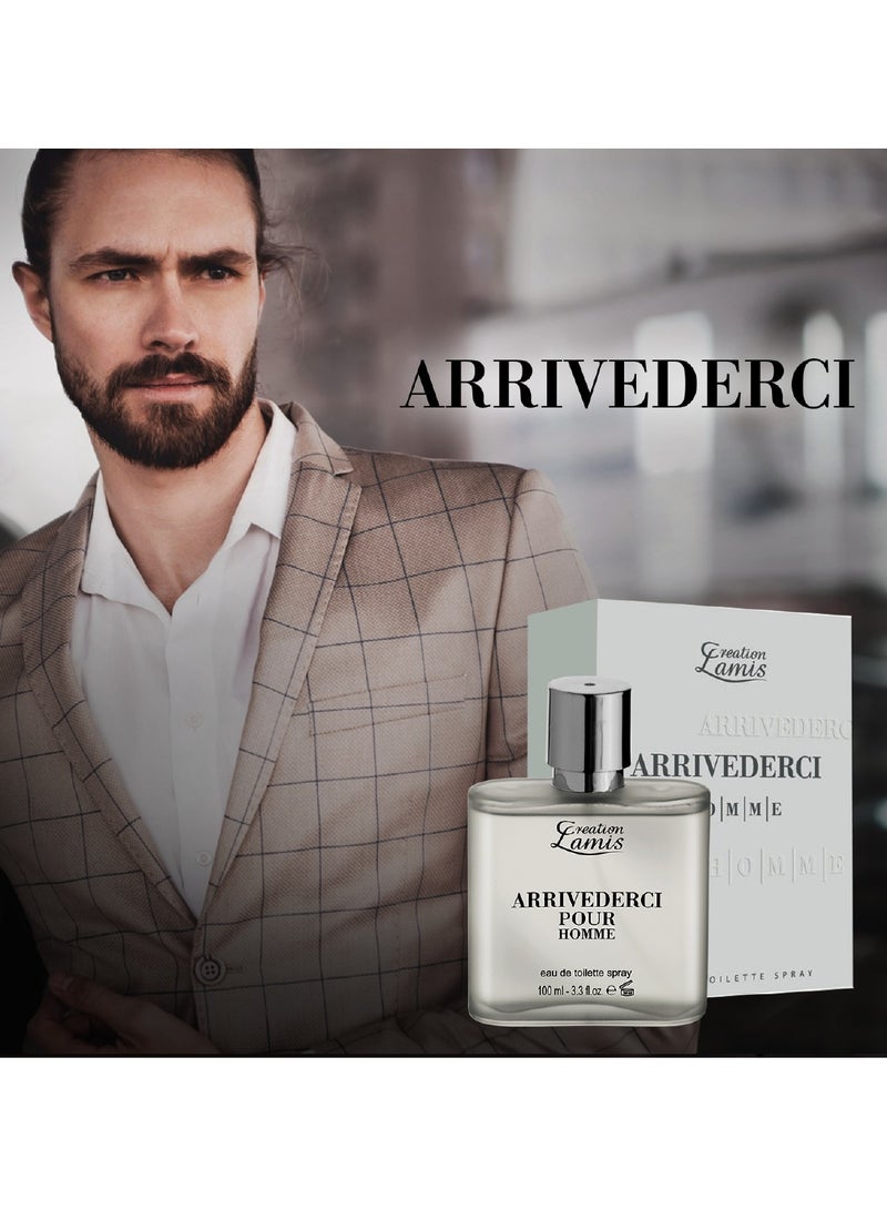 كرياشن لاميس عطر او دي تواليت اريفيديرتشي للرجال 100 مل - Image 4