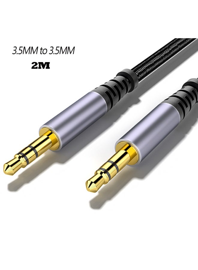 youque Youque high-fidelity Aux Cable 2m 3.5 MM 2 M Z8E089805C564723ACD8AZ