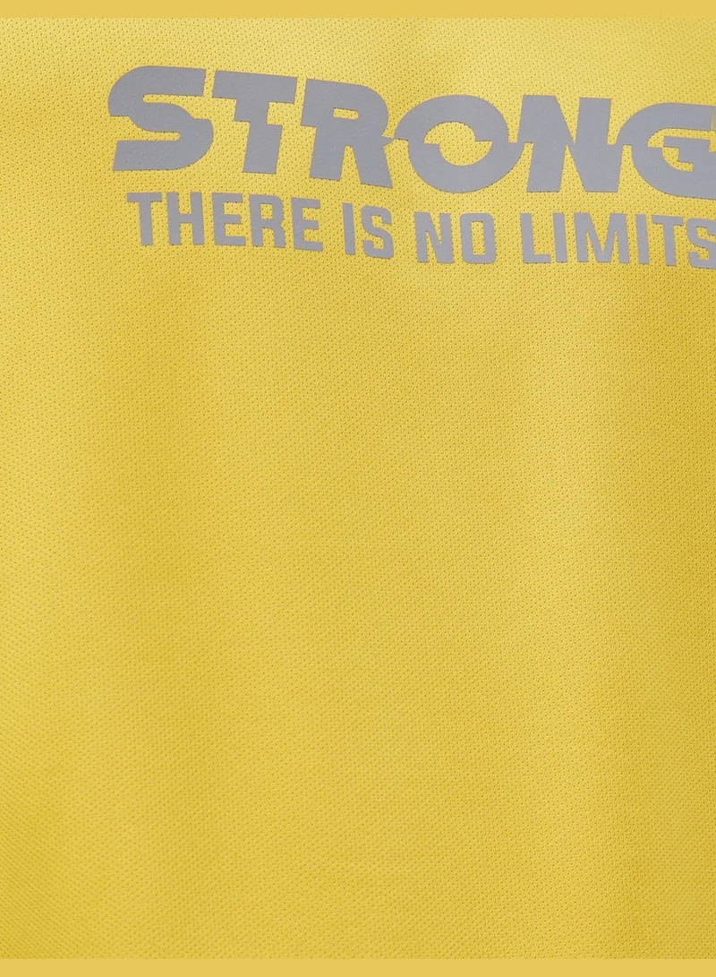 KOTON Sport Tank Top Slogan Printed Crew Neck Sleeveless