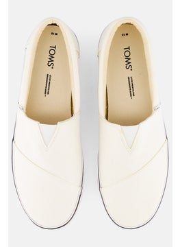 TOMS Men Alpargata Fenix Slip On Shoes, White  - Image 3