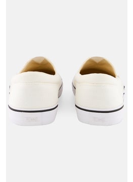 TOMS Men Alpargata Fenix Slip On Shoes, White  - Image 2