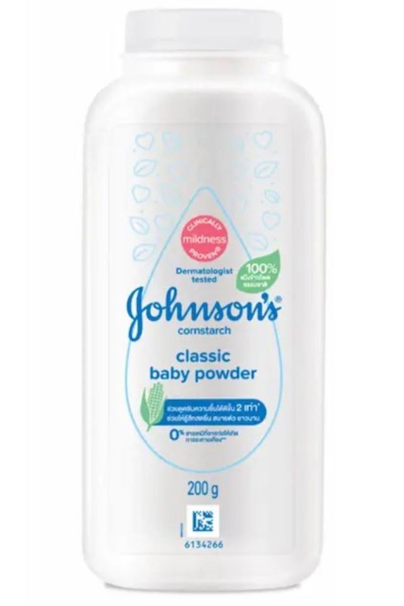 Johnson's Baby Johnson's Cornstarch Classic Baby Powder 200g - Image 1
