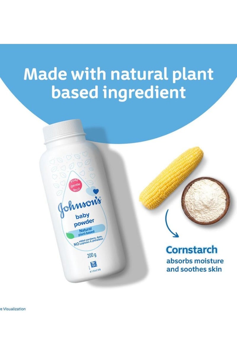 Johnson's Baby Johnson's Cornstarch Classic Baby Powder 200g - Image 2