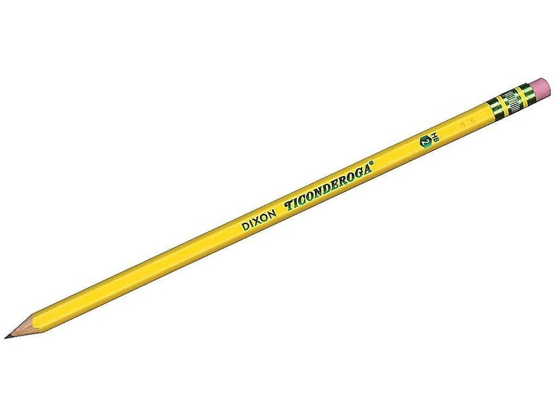 Ticonderoga Wood-Cased Pencils, Pre-Sharpened, 2 HB Soft, Yellow, 72 Count - Image 4