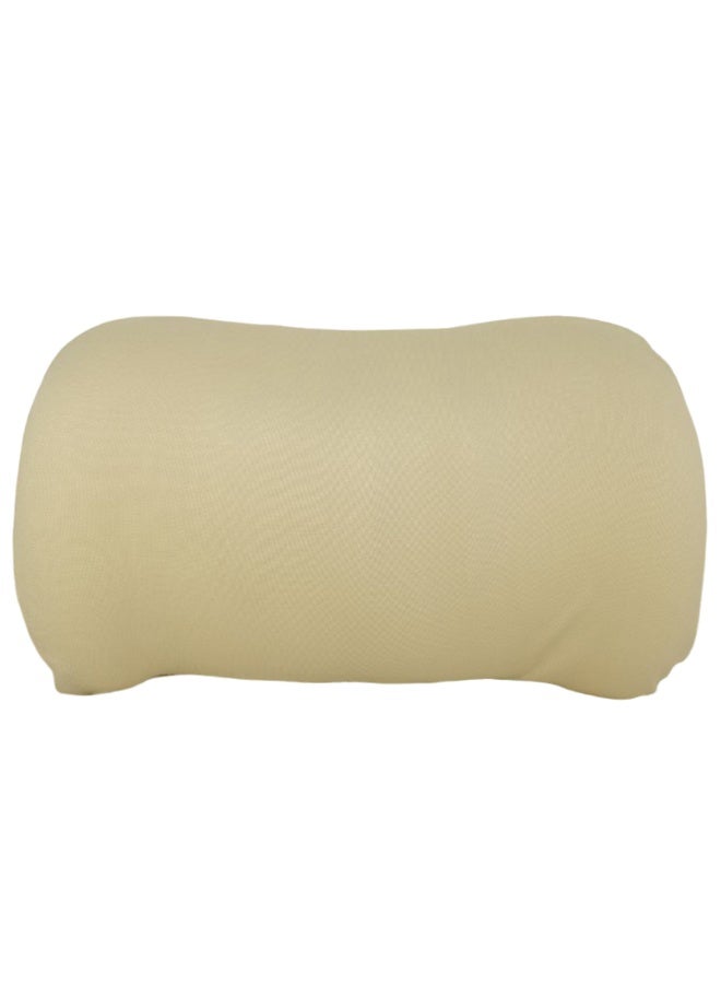 3 اكس ار وسادة دعم أسفل الظهر 3XR 5640 للسيارة والمكتب والمنزل - وسادة ظهر من إسفنج الذاكرة بتصميم مريح محيطي، وقماش مسامي مضاد للكهرباء الساكنة، وحزام قابل للتعديل، لتخفيف الألم وتصحيح الوضعية. - Image 4