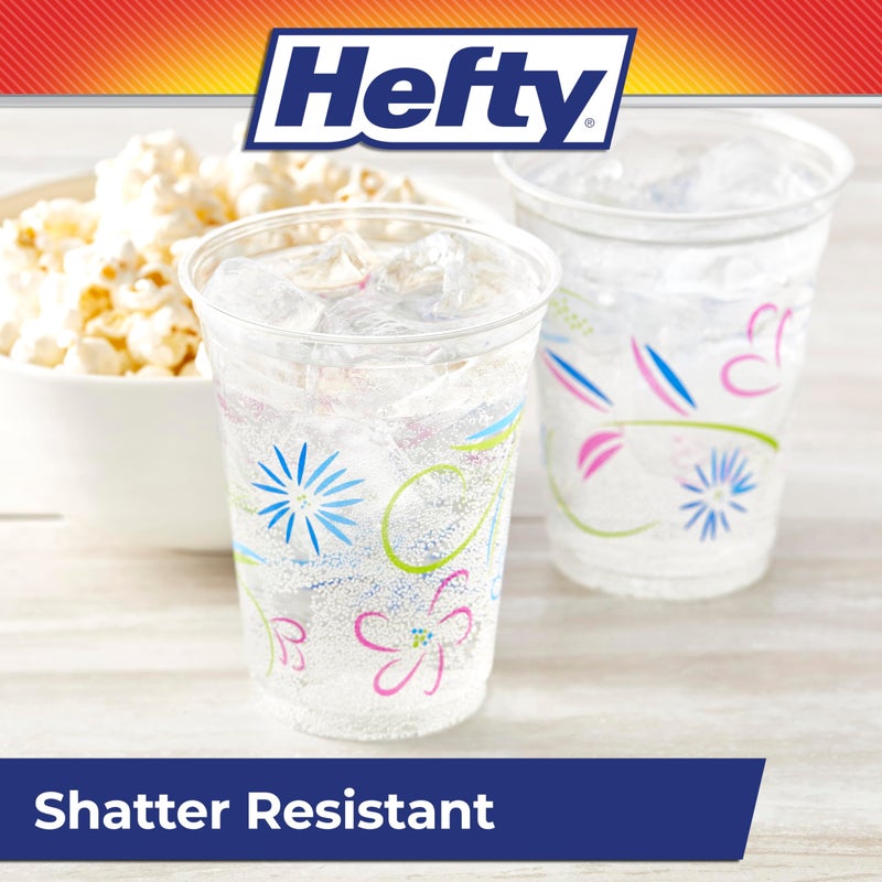 Hefty Party Perfect Clear Plastic Cups  18 Ounce  20 Count - Image 4