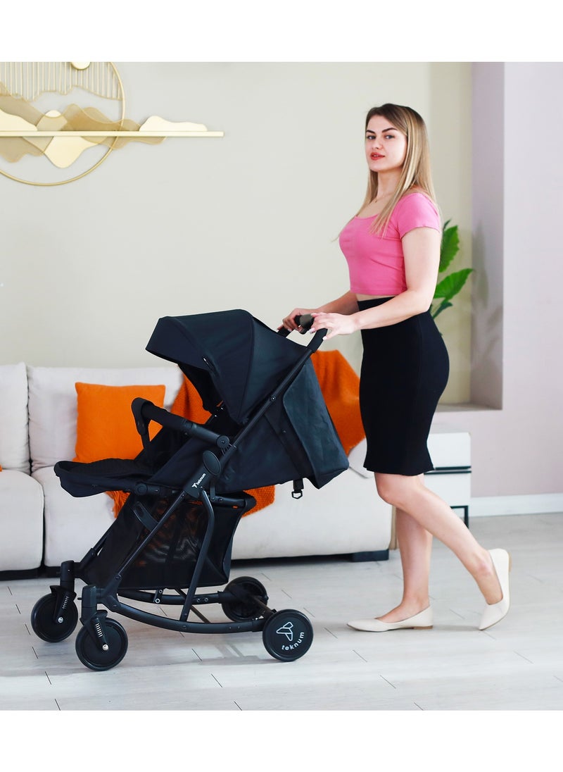 TEKNUM - 2-in-1 Glide Stroller - Black - Image 1