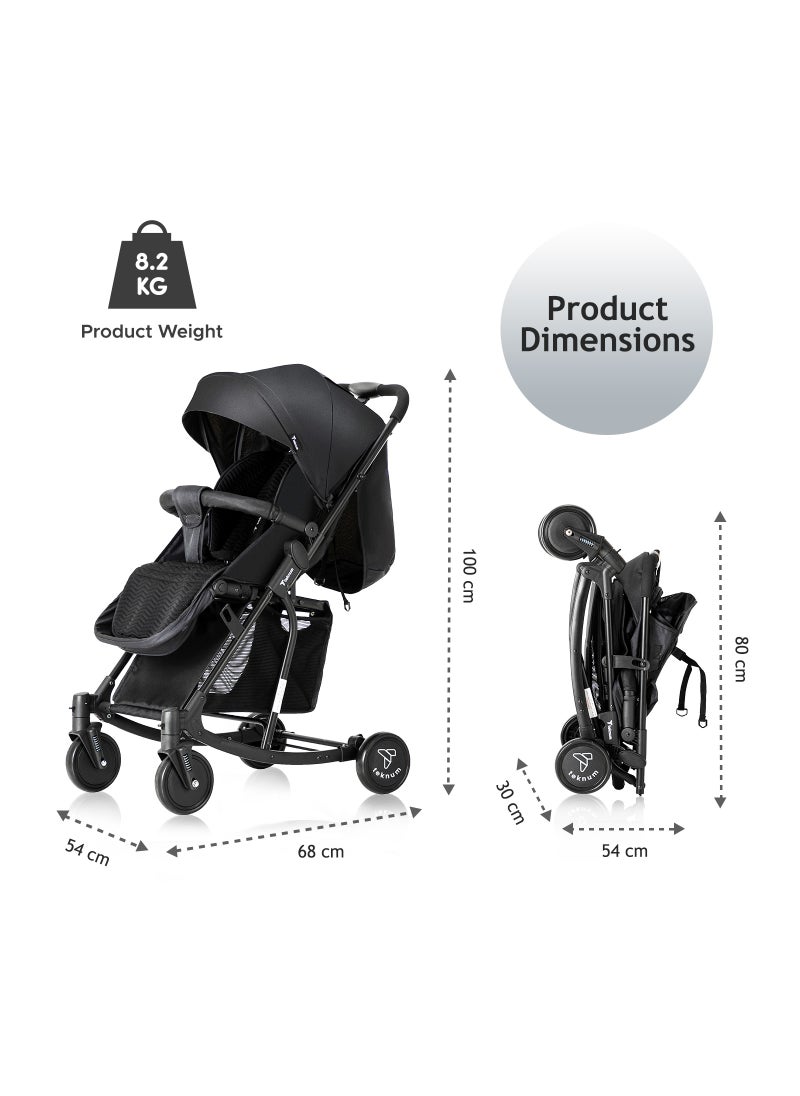 TEKNUM - 2-in-1 Glide Stroller - Black - Image 1