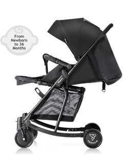 TEKNUM 2-in-1 Glide Stroller - Black  - Image 3