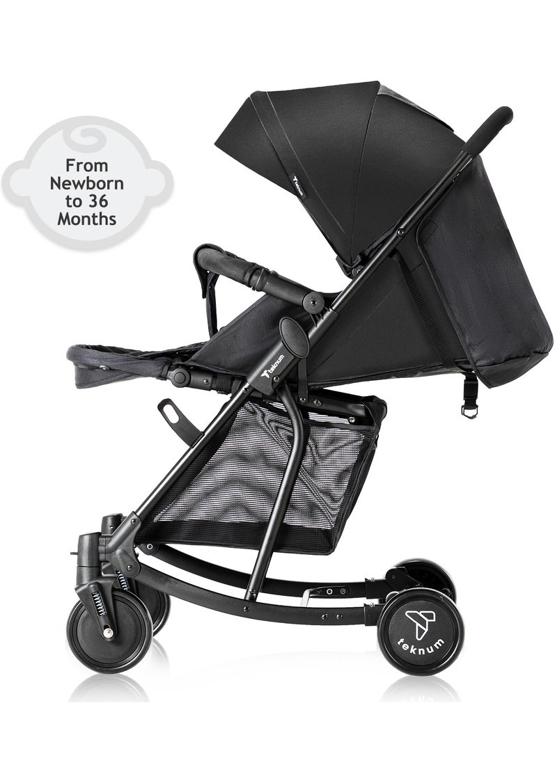 TEKNUM - 2-in-1 Glide Stroller - Black - Image 1