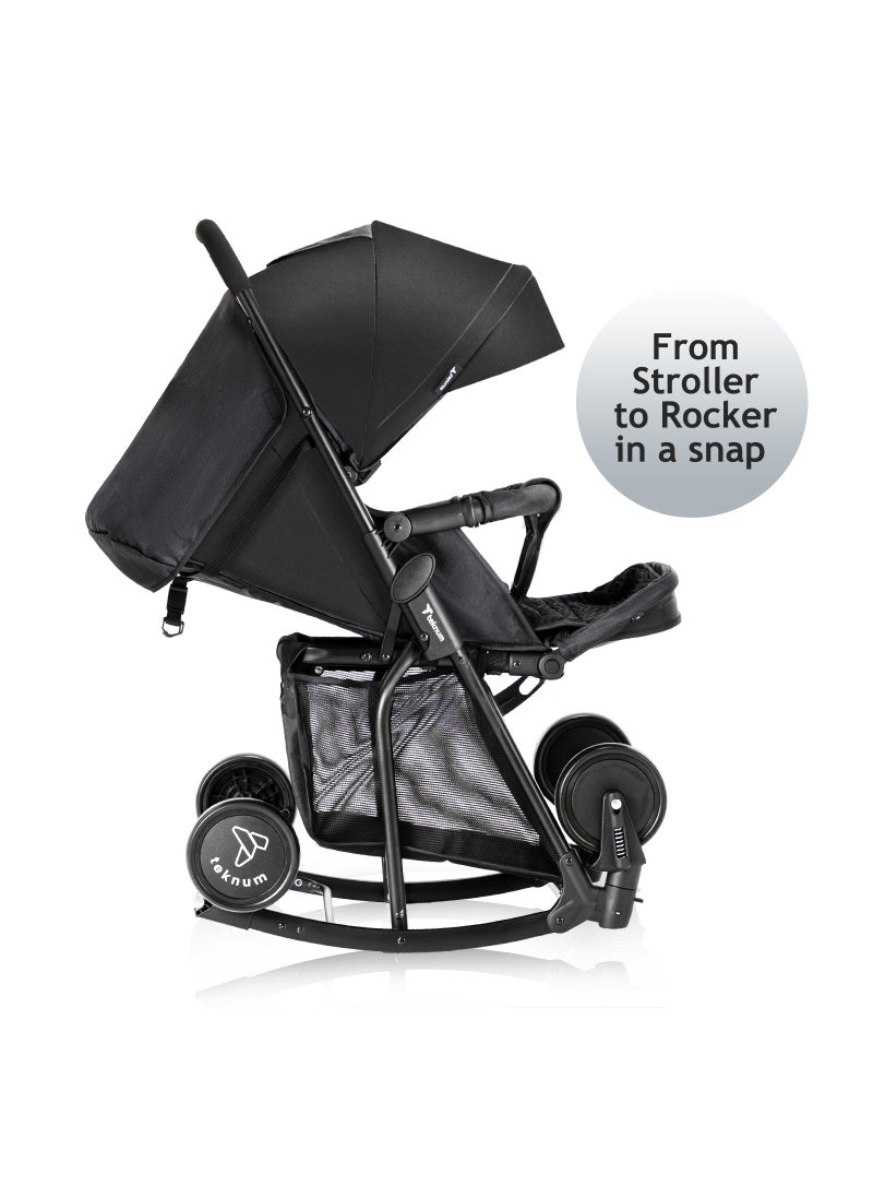 TEKNUM - 2-in-1 Glide Stroller - Black - Image 1