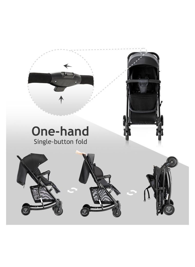 TEKNUM - 2-in-1 Glide Stroller - Black - Image 1