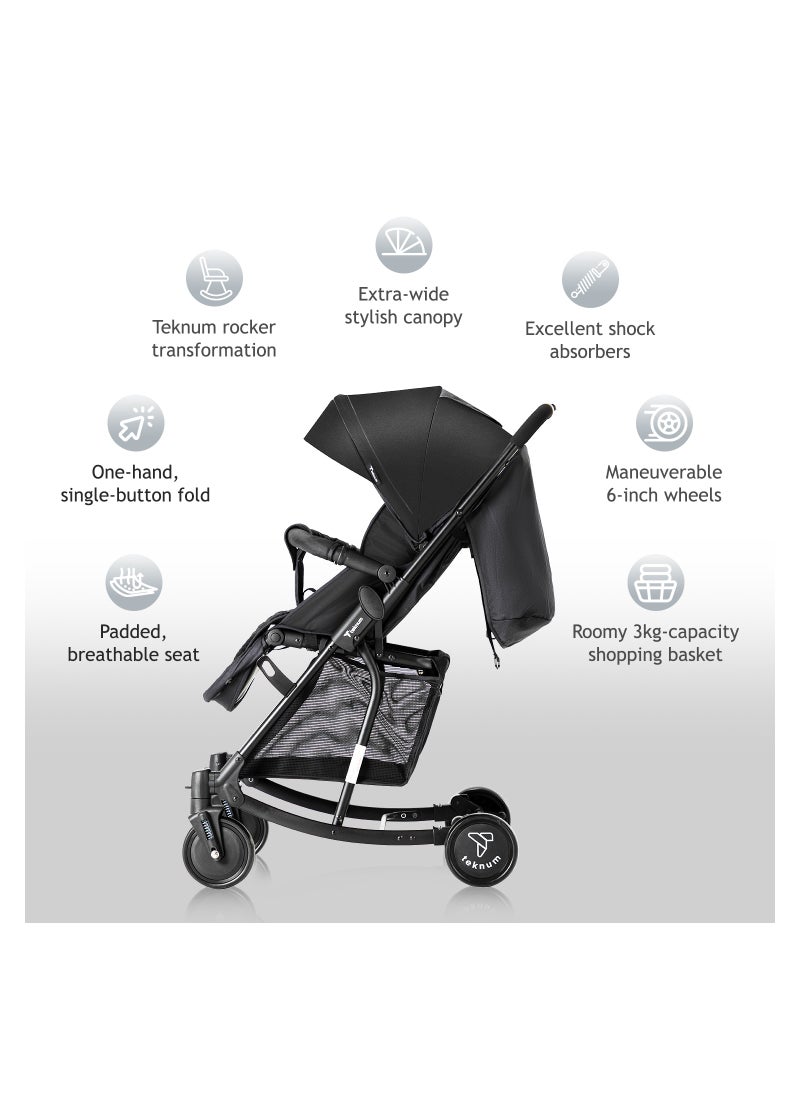 TEKNUM - 2-in-1 Glide Stroller - Black - Image 1
