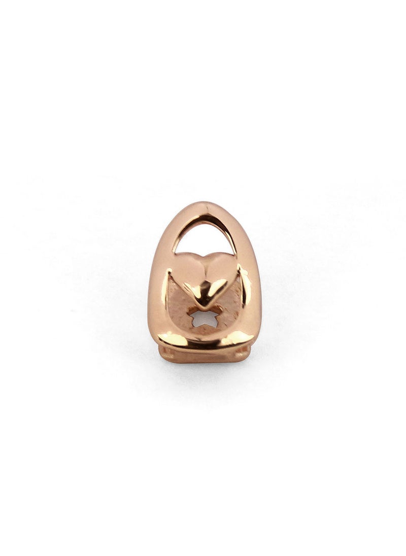 Generic - Heart Design Gold Tooth Cap Hip Hop Halloween Jewelry Single Love Rose Gold - Image 1