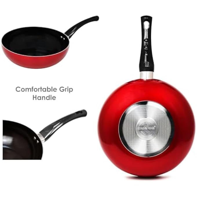 BLACKSTONE Wokpan Ceramic Nonstick Pan Cookware Eco Series Fry Pan 28 Cm - Image 5