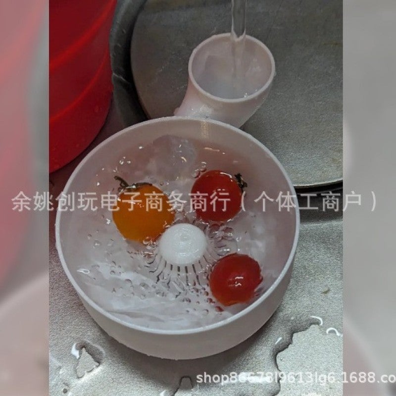 Automatic Fruit Cleaner Medium S Black - Automatic Produce Cleaner - Fruit And Vegetable Cleaner For Home Kitchen Use - Image 2