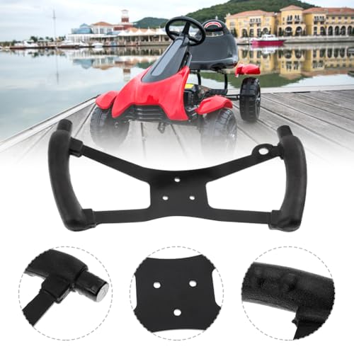 QKDS Go Kart Butterfly Steering Wheel, Metal Sport Kart Racing Replacement - Image 2