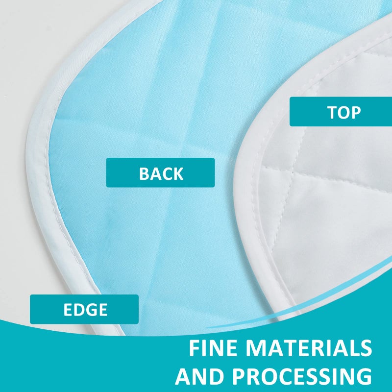 KANECH Washable Waterproof Incontinence Bed Pads - 44"x52" - Heavy Absorbency Reusable Underpads for Adults, Elderly and Kids - Slip Resistant Mattress Protector - Image 2
