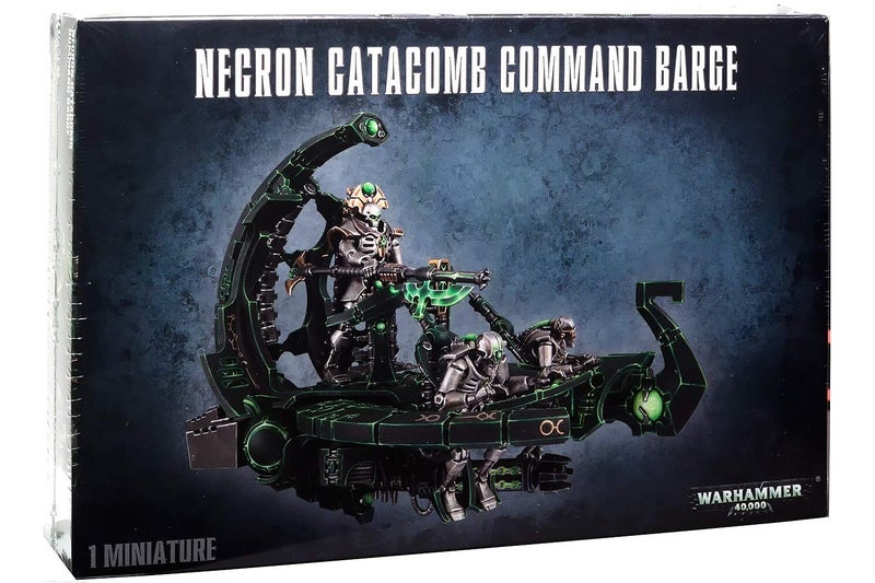 GAMES WORKSHOP 99120110013" Necron Catacomb CMD Barge/annihil. Tabletop and Miniature Game, Black - Image 1