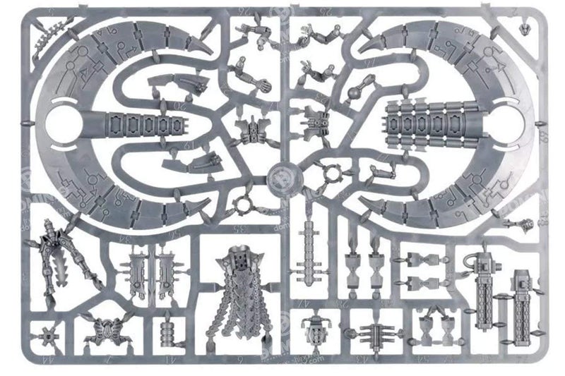 GAMES WORKSHOP 99120110013" Necron Catacomb CMD Barge/annihil. Tabletop and Miniature Game, Black - Image 4