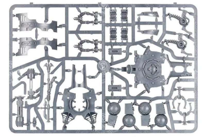 GAMES WORKSHOP 99120110013" Necron Catacomb CMD Barge/annihil. Tabletop and Miniature Game, Black - Image 5