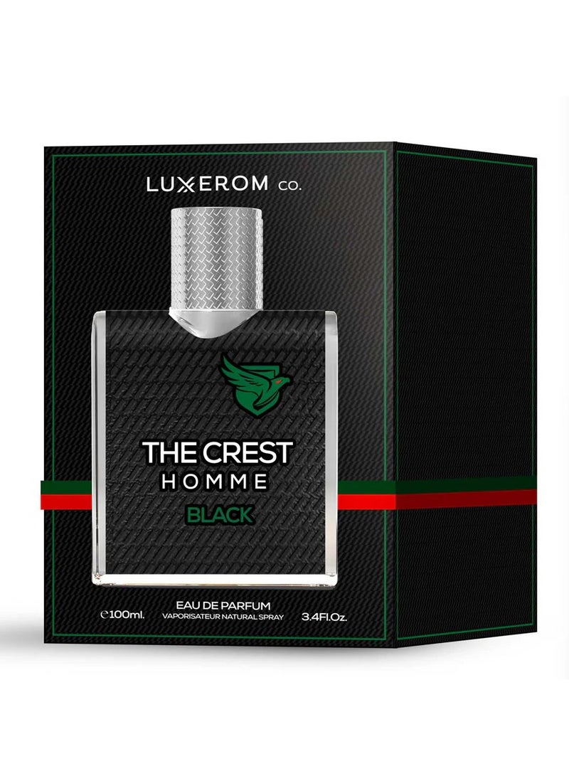 لوكسيروم عطر ذا كريست هوميه بلاك من لوكسيروم  - 100 مل | برائحة منعشة وثبات عالي - Image 4