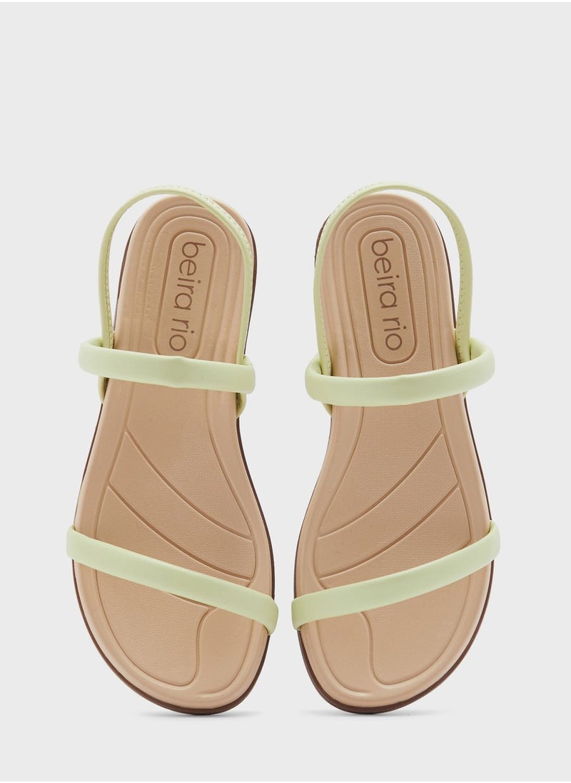 Wren Multi Strap Flat Sandals