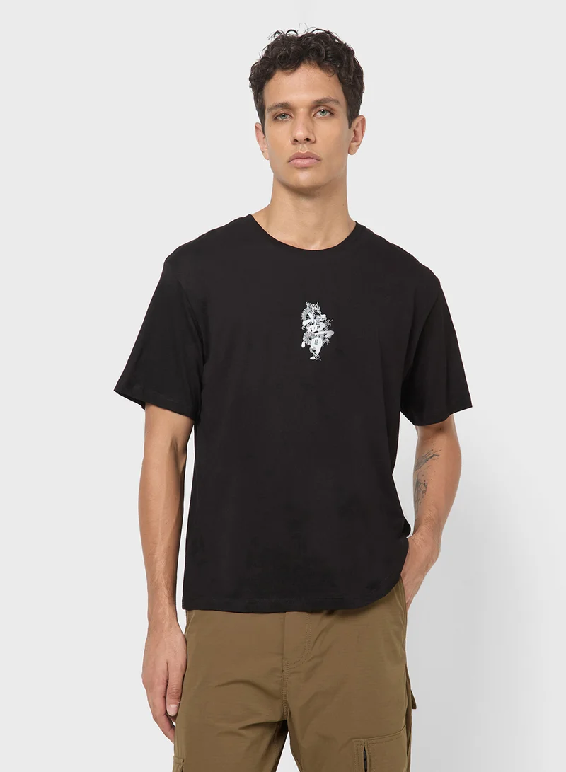 JACK & JONES Jjmiko Crew Neck T-Shirt