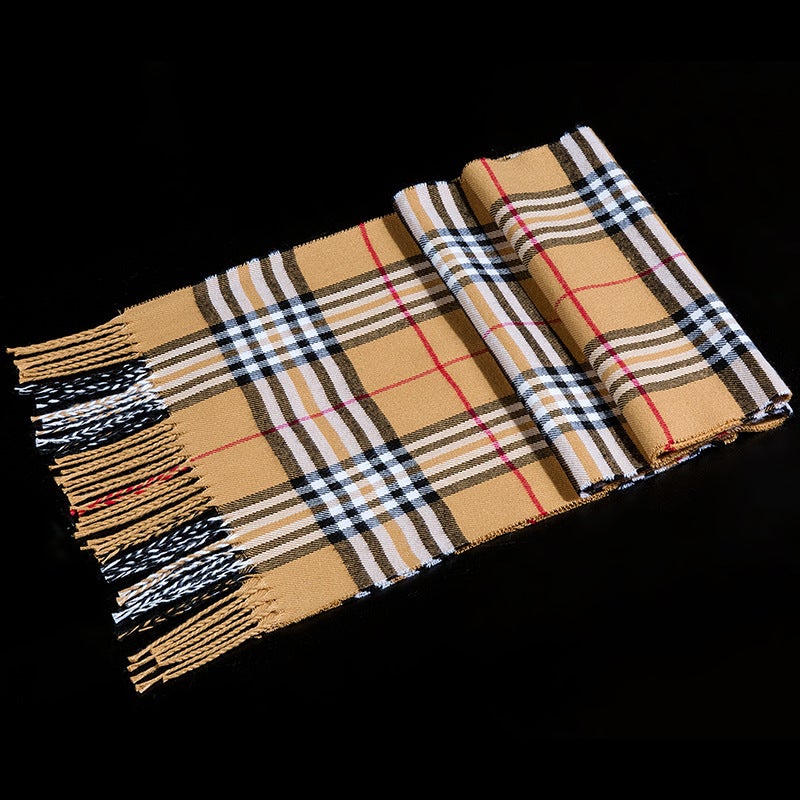 2023 Winter Warm Wool Scarf Shawl for Women 27#