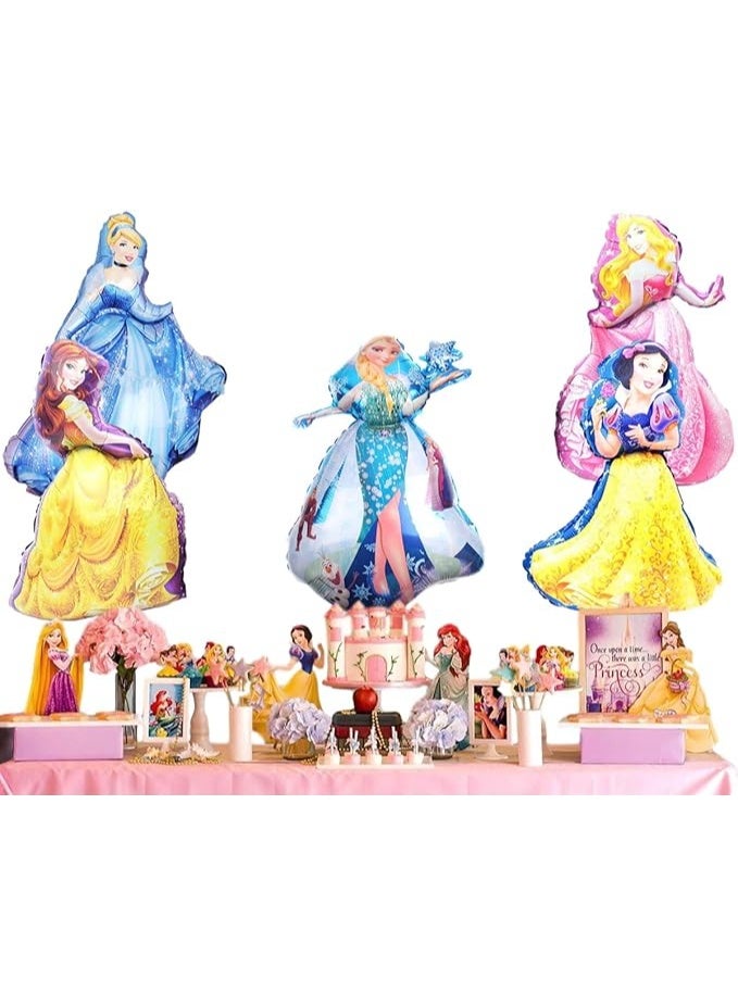 Party 5 Princess Festival Balloon Dress-up Set for Birthday Party and Holiday Celebration Venue Decoration Balloons - Image 4