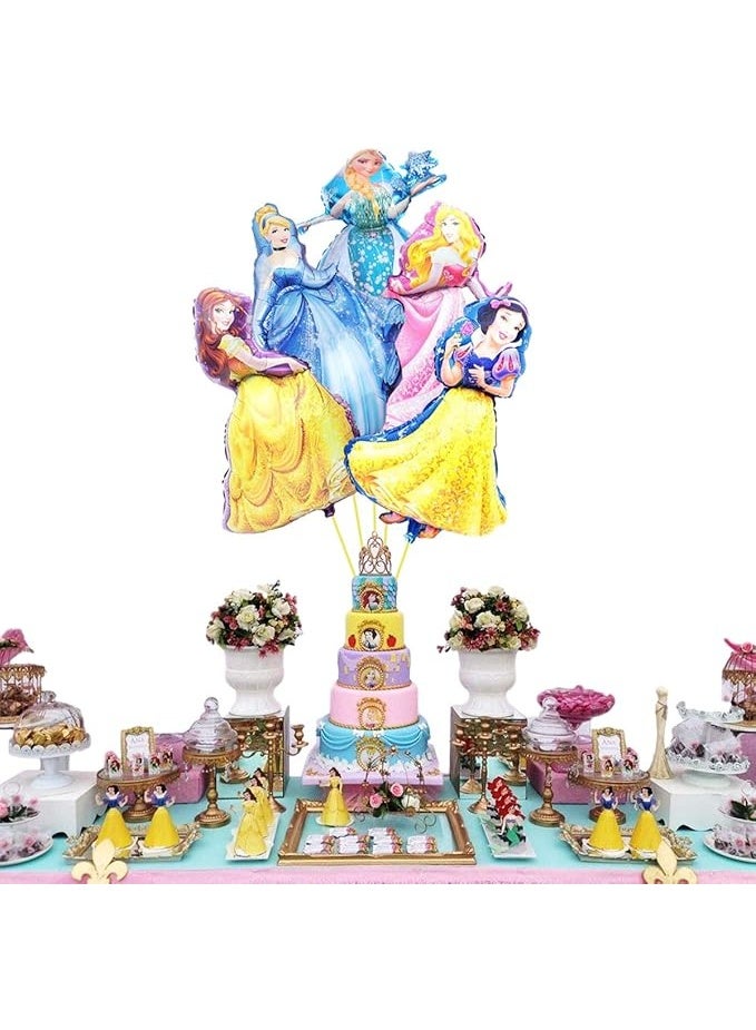 Party 5 Princess Festival Balloon Dress-up Set for Birthday Party and Holiday Celebration Venue Decoration Balloons - Image 5