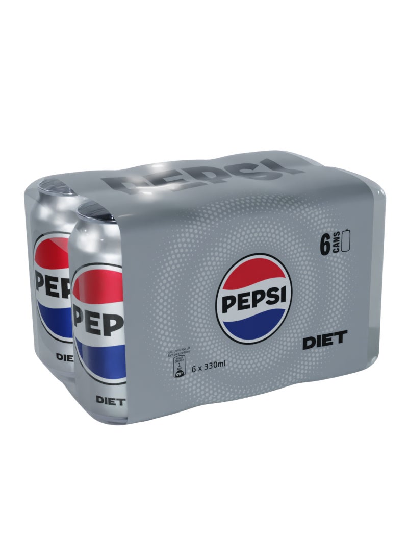 Pepsi مشروبات غازية منخفضة السعرات في علب - Image 1