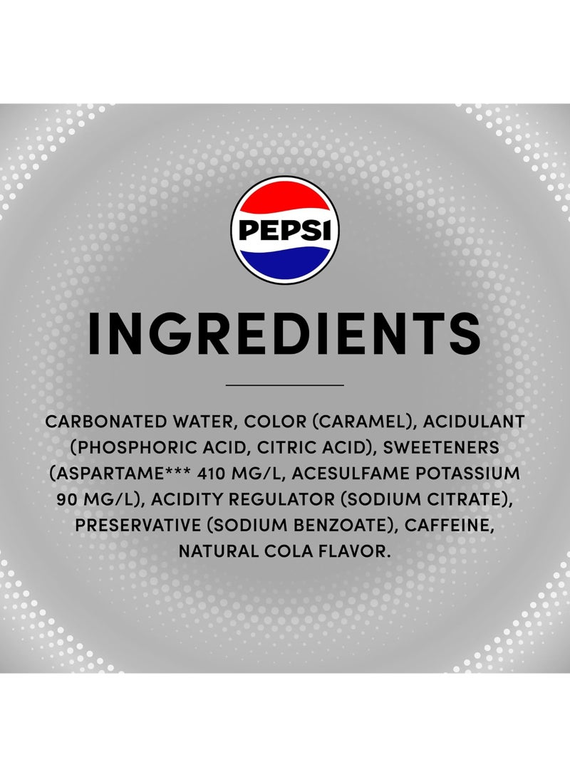 Pepsi مشروبات غازية منخفضة السعرات في علب - Image 3