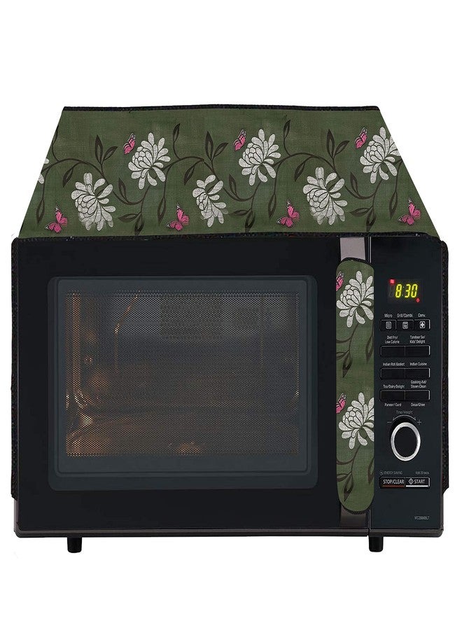 Wings Star Oven Top Cover for Morphy Richards 25 Litre - Microwave Top Cover with 4 Utility Pockets and 1 Oven Handle Cover KUM85 - Image 1