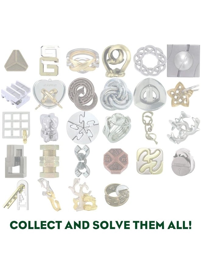 BePuzzled | لغز هاناياما المعدني ثلاثي الأبعاد، مصنف من قبل منسا، مستوى 6، للأعمار 12 وما فوق - Image 3