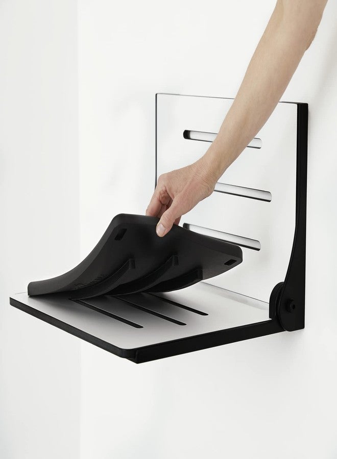 Seachrome Shower Seat Foam Cushion, Waterproof and Slip-Resistant, Easy to Clean, Black - Image 3