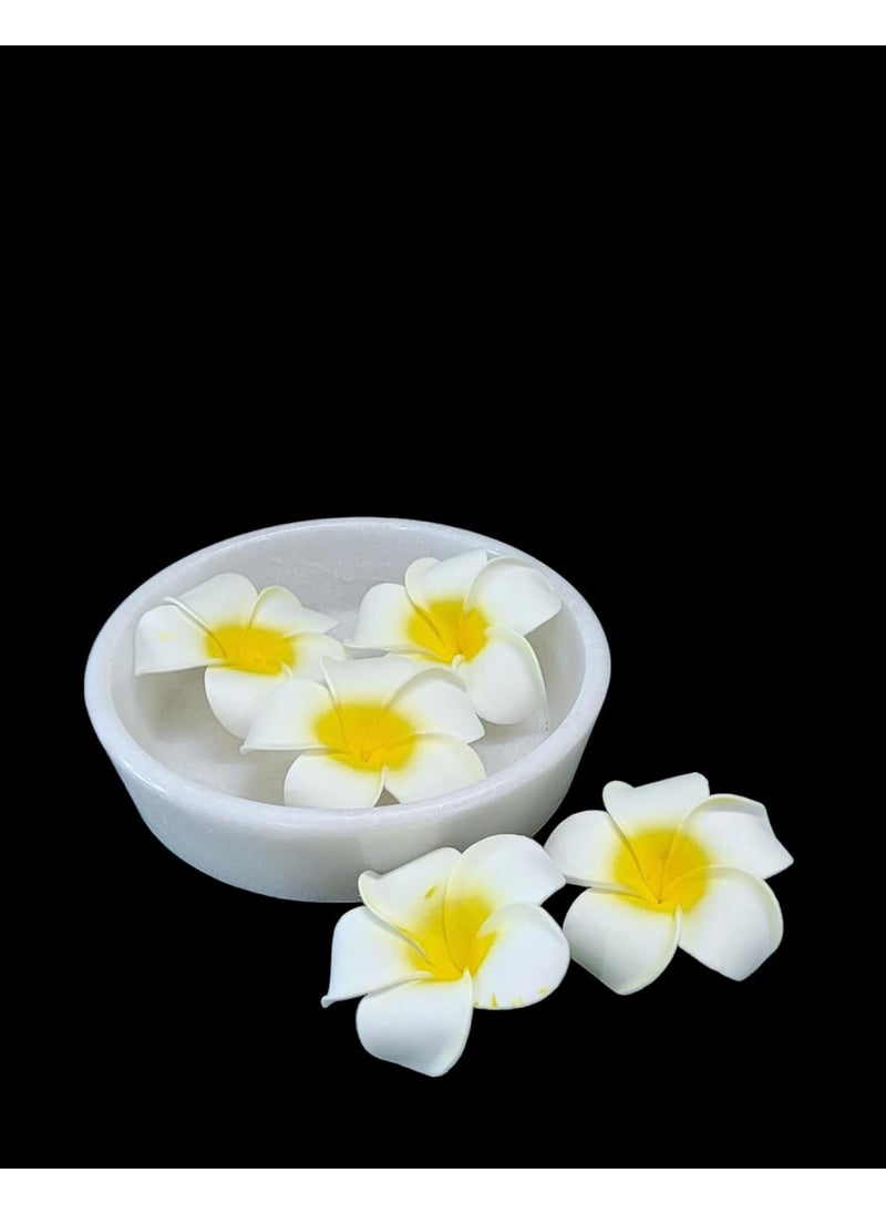 R&M - R&M RM 6inch Bowl Pot Tray Bird Bath Garden Home Decoration | Multi Purpose Bowl | Jewelry Organizing Bowl | Marble Tray | Marble Dish | Marble Candle Holder - Image 1
