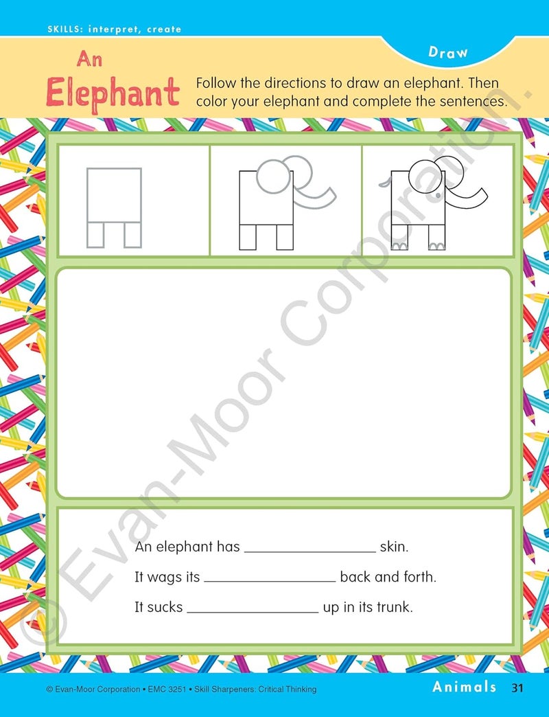 Skill Sharpeners Critical Thinking, Grade 1 - Image 5