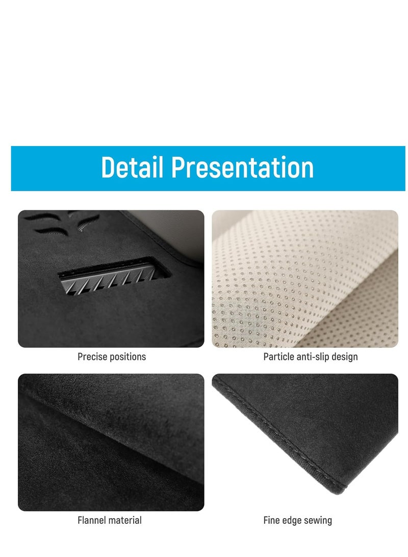 Bluejw Panel Sunscreen Dashboard Mat Cover For Toyota New Corolla (2014-2018) - Image 5