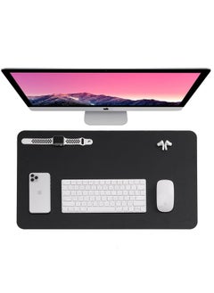 Mr. Pen - Desk Mat, Dual-Sided, 23.6" X 13.7",Dual Sided Desk Mat, Leather Desk Pad, Desk Mouse Pad, Desk Cover Mat, Keyboard Mat, Desk Mat For Desktop, Desk Pad For Keyboard And Mouse, Desktop Mat  - Image 1
