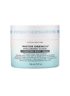 PETER THOMAS ROTH Peter Thomas Roth Water Drench Hyaluronic Cloud Hydrating Body Cream | Hyaluronic Acid Body Moisturizer For Dry Skin, Up to 72 Hours of Hydration 