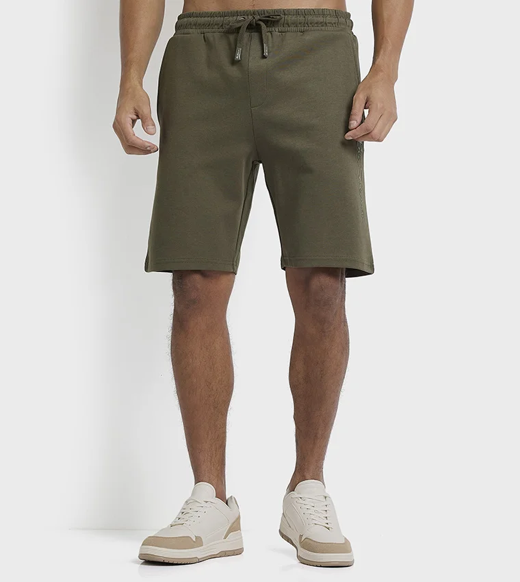 بين شيرمان Ben Sherman Men's  Solid Shorts
