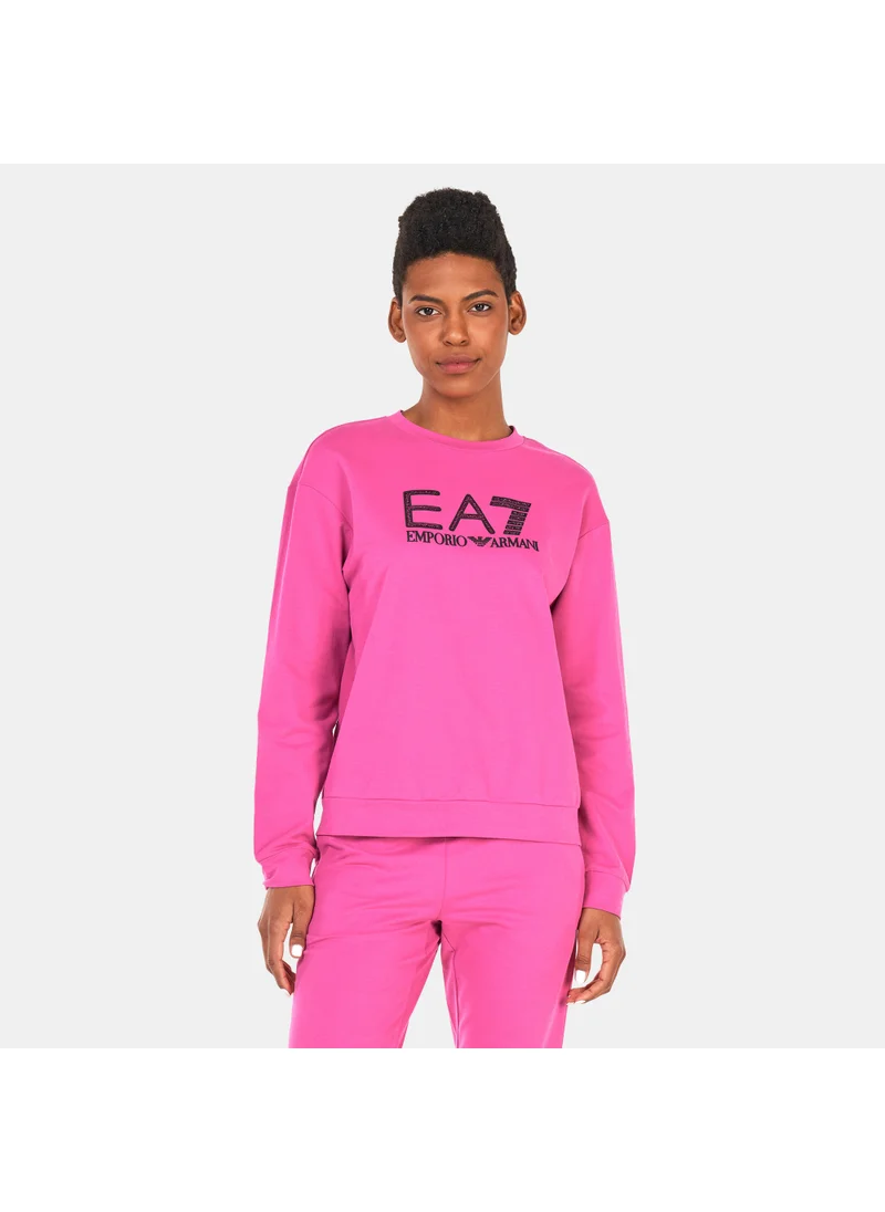 EA7 Emporio Armani Women's Train Logo Series Sweatshirt