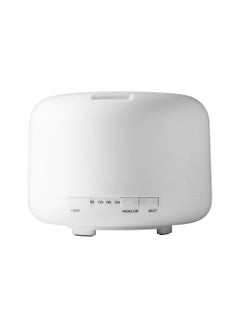 500ml Ultrasonic Aromatherapy Vaporizer & Humidifier with Timer, Auto-Off Safety Switch, and 7 LED Light Colors