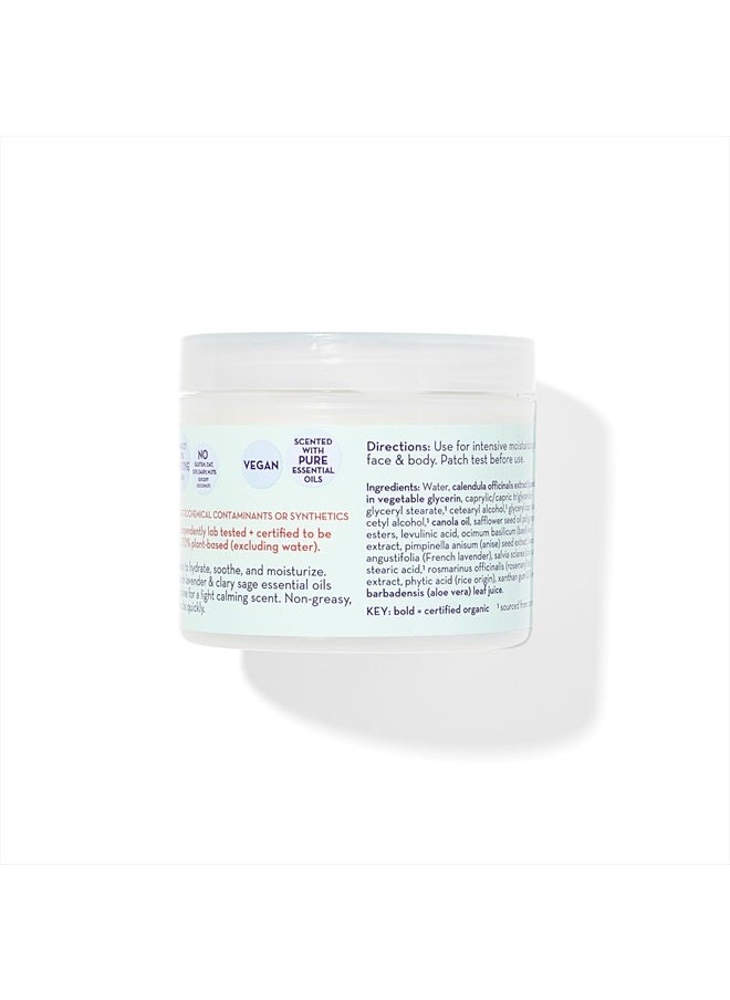 California Baby Calming Cream | Lavender Hypoallergenic Baby Lotion | 100% Plant-based | Soothing Baby Cream for Dry, Sensitive Skin | 113 g / 4 oz  - Image 2