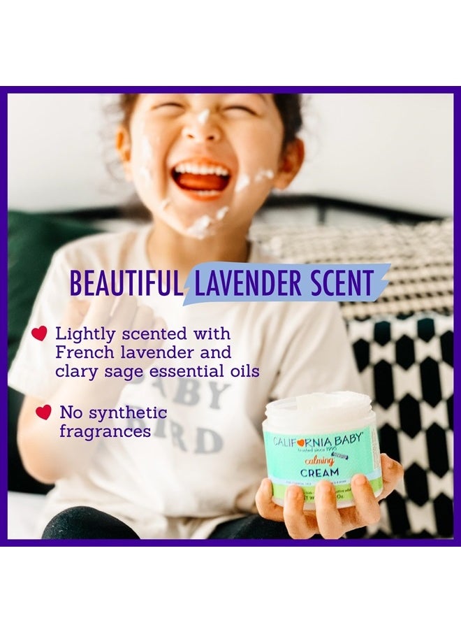 California Baby Calming Cream | Lavender Hypoallergenic Baby Lotion | 100% Plant-based | Soothing Baby Cream for Dry, Sensitive Skin | 113 g / 4 oz  - Image 5
