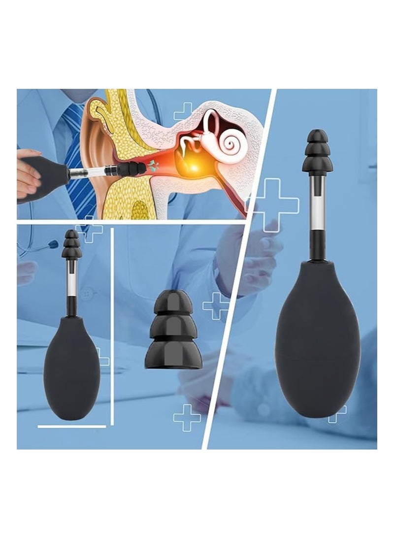 هالونهي جهاز شفط لتخفيف ضغط الأذن لعلاج الصداع النصفي، طنين الأذن، الصداع، تخفيف التوتر، توازن الأذن الداخلية، تقليل ضغط الأذن أثناء الطيران، أداة إزالة شمع الأذن آمنة ومحمولة وفعالة - Image 5