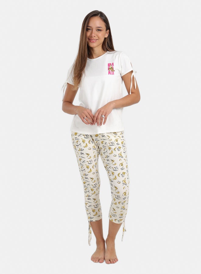 Carina Pyjama Set with Drawstrings - Image 1